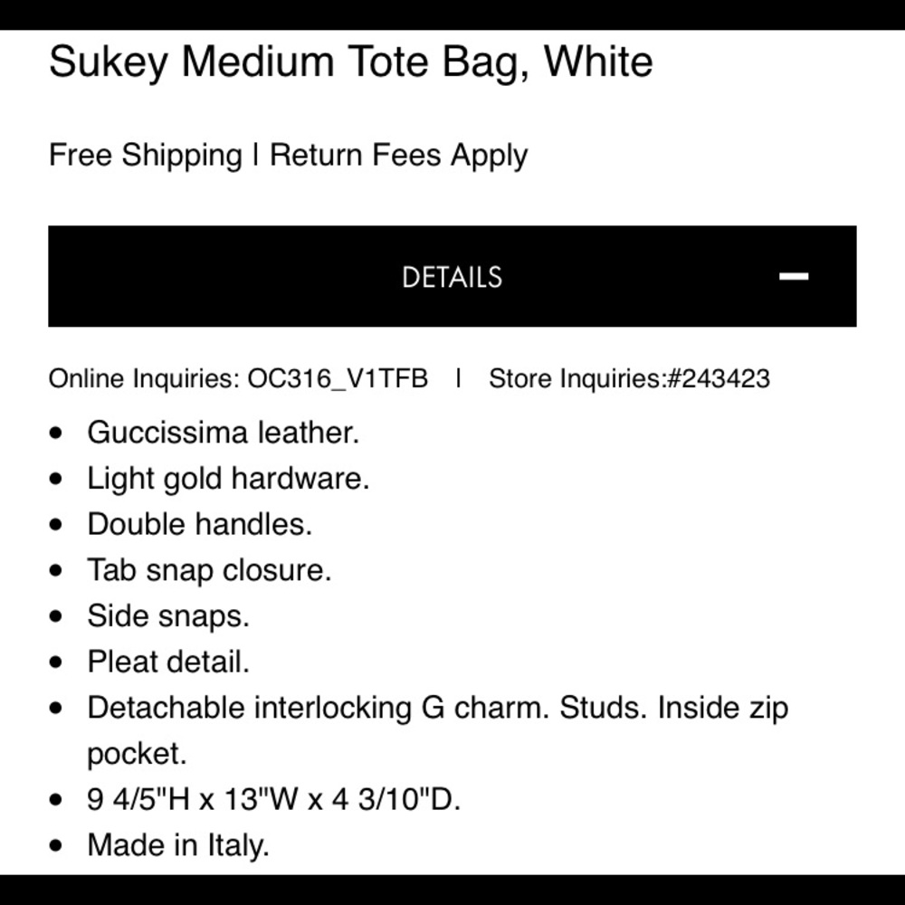 {GUCCI} SUKEY BAG - Picture 2 of 7